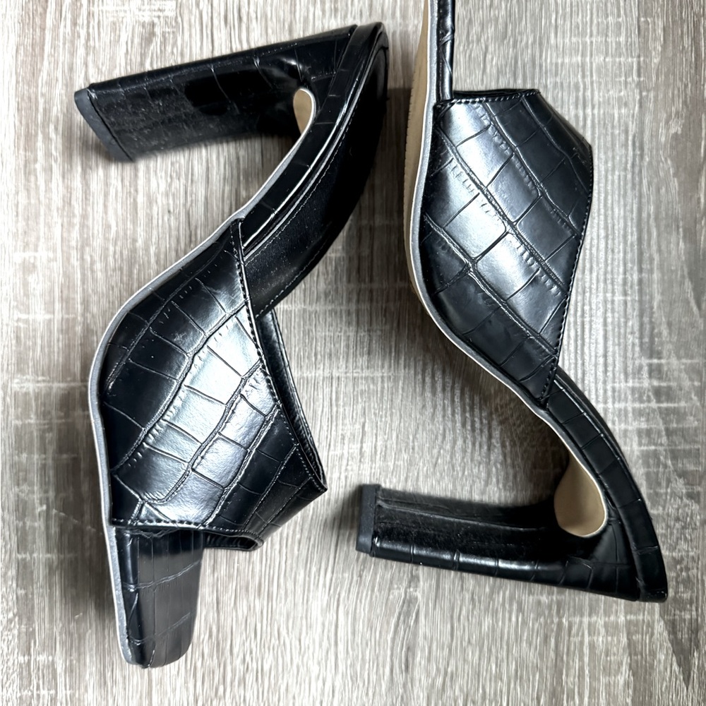 Black heels